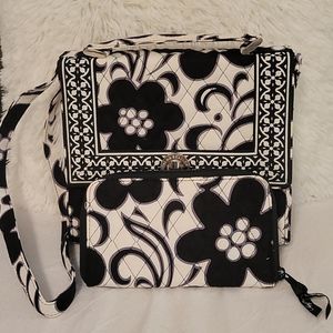 Crossbody handbag and wallet
